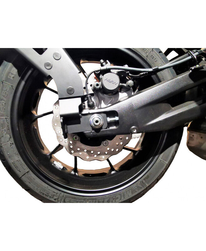 Yamaha Race [ACCESS DESIGN] - "kerékre szerelhető" rendszámtábla tartó fekete - Yamaha MT-07 nyomkövető