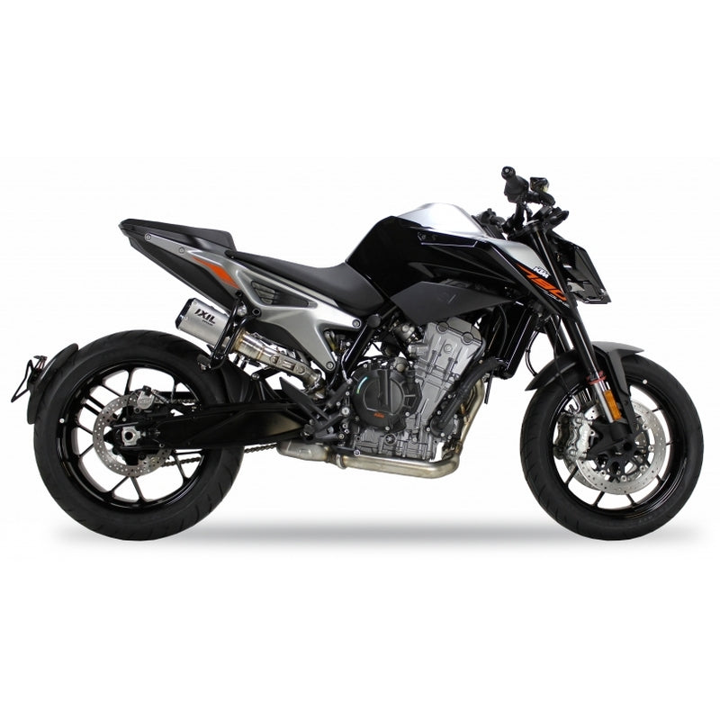 Ktm 890 Duke R [IXIL] - RC hangtompító rozsdamentes acél / végsapka szén - CM3279RC