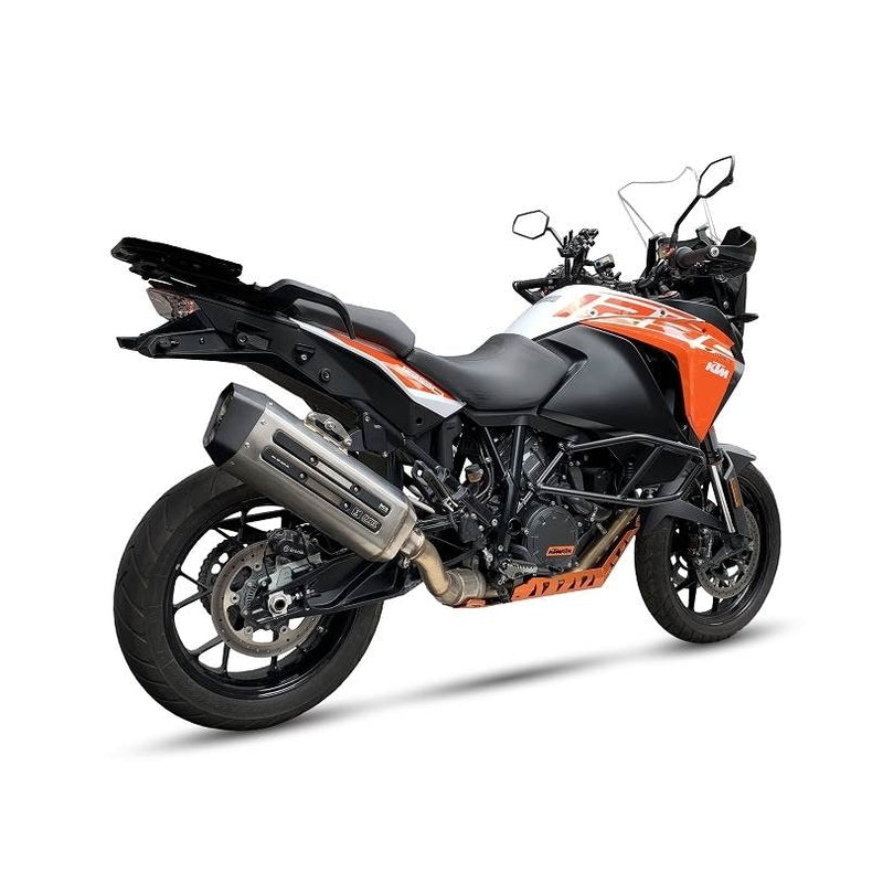 Ktm Adventure 1090 [IXIL] - MXT hangtompító rozsdamentes acél / zárókupak fekete - EM3089SS
