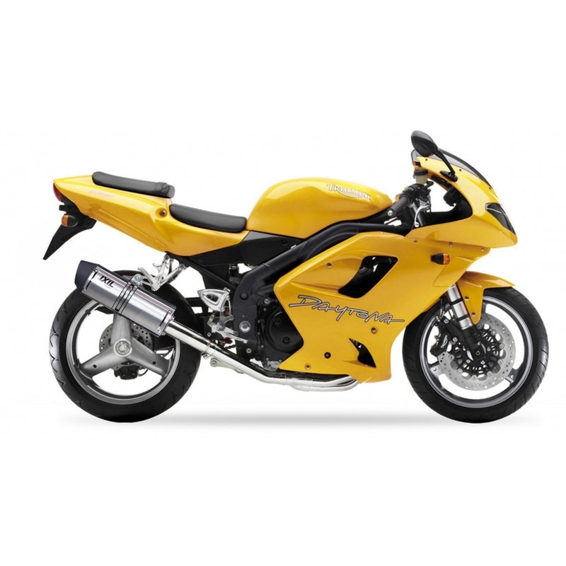 Triumph Speed ​​​​Triple [IXIL] - Hexoval végű edény rozsdamentes acél / zárókupak rozsdamentes acél fekete - OT4081VSE