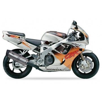 Honda Cbr 900 [IXIL] - Hexoval hangtompító rozsdamentes acél fekete / zárókupak rozsdamentes acél fekete - OH6081VSE - 0