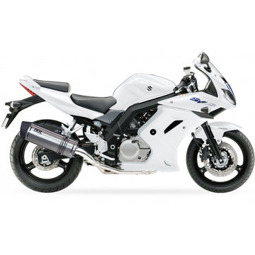 Suzuki Sv 650 [IXIL] - Hexoval hangtompító rozsdamentes / zárókupak fekete