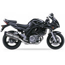 Suzuki SV 650 S [2006-2012] - Hexoval végű edény rozsdamentes acél / zárókupak rozsdamentes acél fekete - OS8056VSE