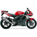 Yamaha YZF-R 6 (RJ 05) [2003] - Hexoval hangtompító rozsdamentes acél / zárókupak rozsdamentes acél fekete - OY9053VSE