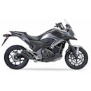 Honda Nc 750 S Dct [IXIL] - Hyperlow hangtompító, rozsdamentes acél fekete / végzáró alumínium - XH6362XB-2
