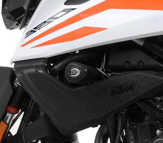 Ktm 390 ADVENTURE SW [2023-2024] - Aero-Sturzpads – Orange KTM 390 Adventure
