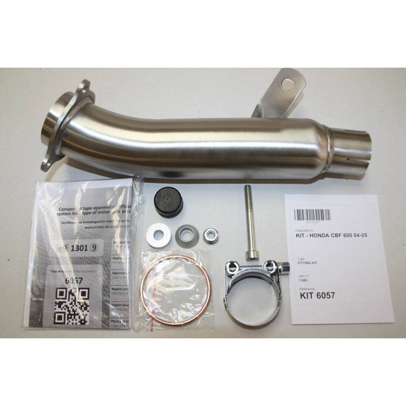 Honda CBF 600 S ABS (PC 43) [2008-2010] - Hexoval Xtrem hangtompító - Honda CBF 600 - OH6057VSE