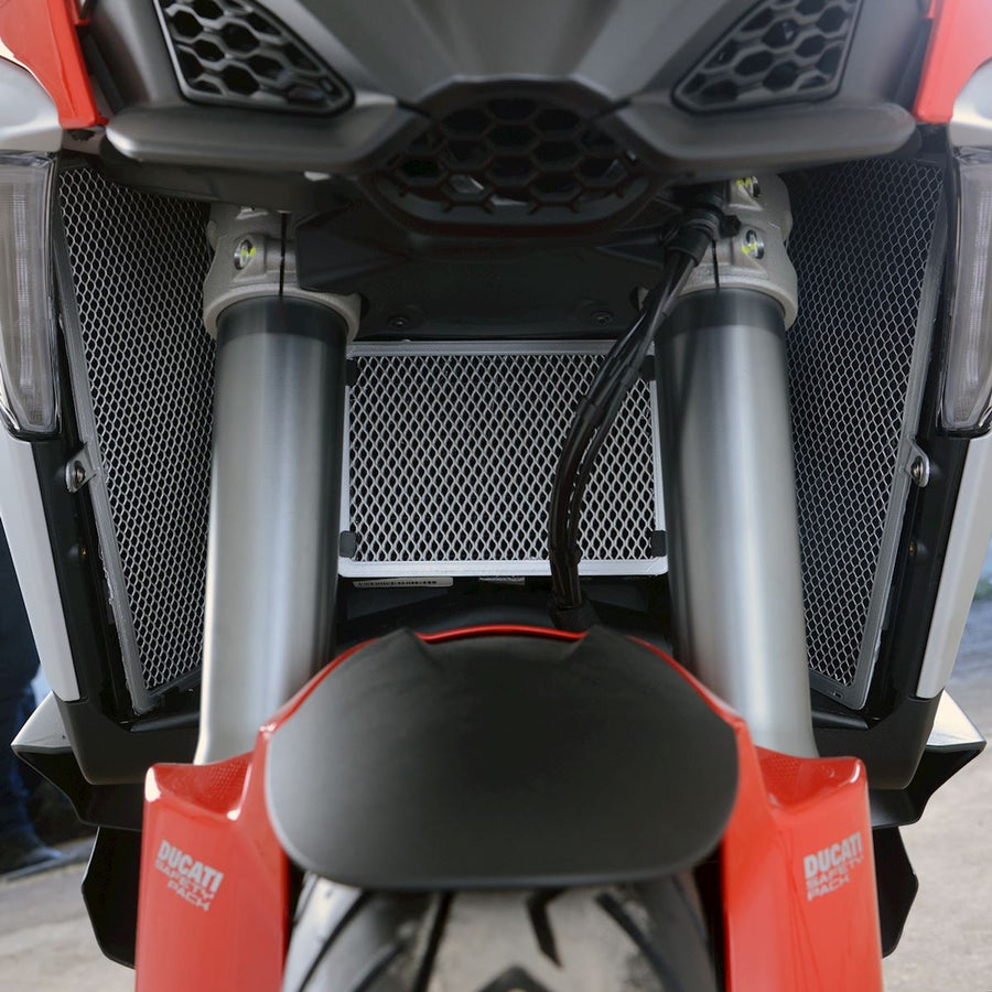 Ducati Multistrada V4 S Sport [2021-2023] - Hűtőrács piros - Ducati Multistrada V4S