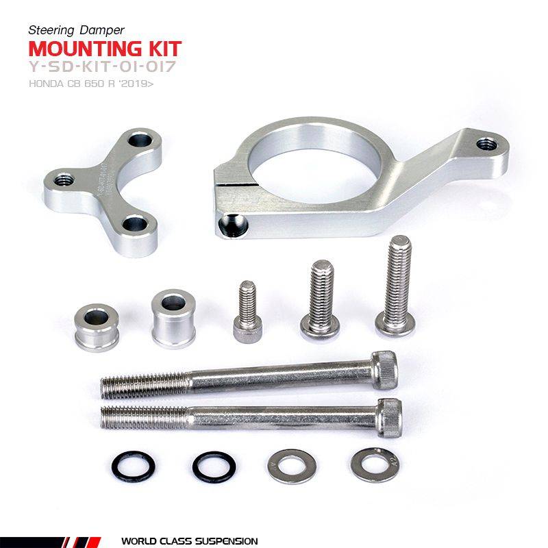 Honda CBR 650 R E-CLUTCH [2026] - Rögzítőkészlet a kormány lengéscsillapítójához