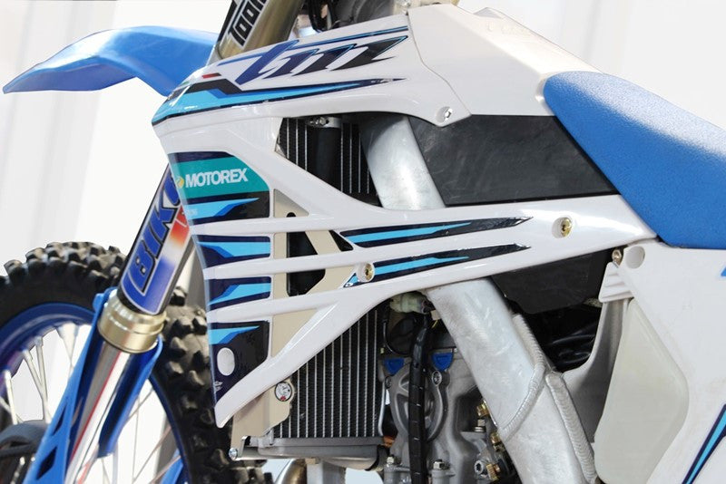 Tm Racing EN 250 FI [2022] – Radiator Guard alumínium/fekete – TM RACING