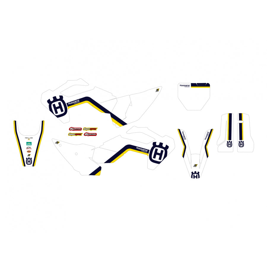 HUSQVARNA TC 125 [2023-2024] – Retro matricakészlet – Husqvarna FC/TC
