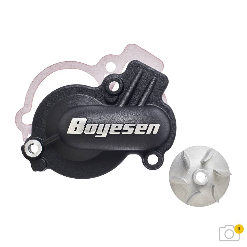 Honda CRF 150 R STD kerekek 14/17 (KE 03) [2007-2020] - SuperCooler vízszivattyú burkolat + járókerék készlet - fekete