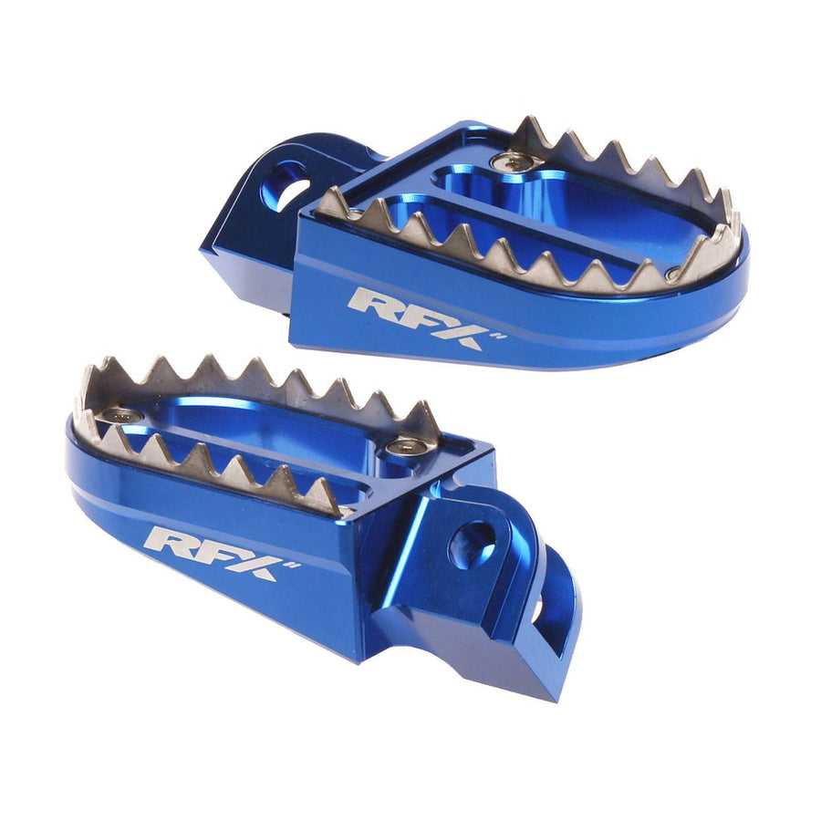 KTM 150 EXC [2024-2025] - Pro Series CNC-Aluminium Fußrasten - blau