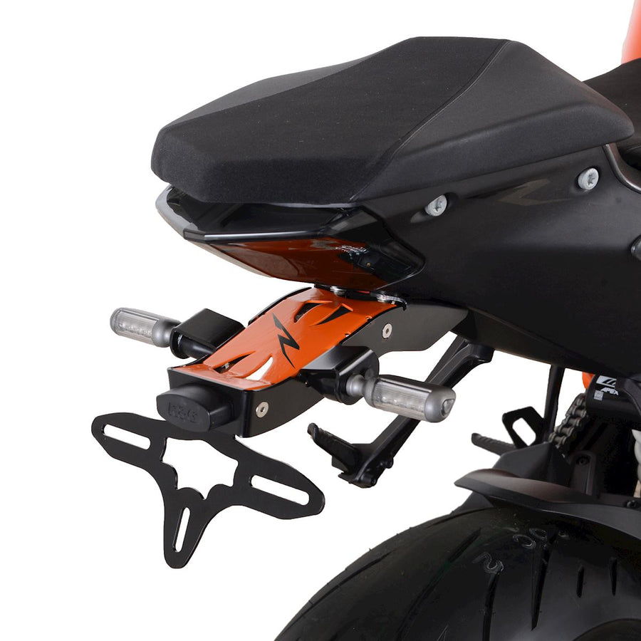 KTM 1290 SUPERDUKE R EVO [2022-2023] - Rendszámtábla tartó fekete/narancs