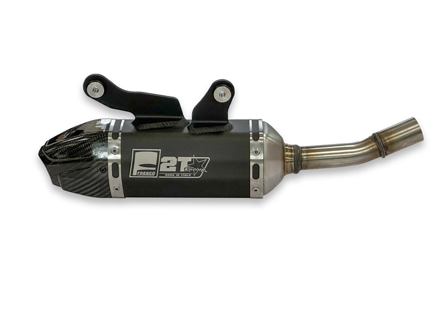 FANTIC XE 125 [2023-2026] - Carby hangtompító fekete alumínium/karbon zárókupak