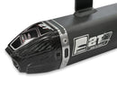 Yamaha YZ 250 (CG 23) [2006-2023] - Carby hangtompító fekete alumínium/karbon zárókupak