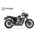 Triumph Bonneville 900 T 100 Black ABS [2018-2020] - Ironhead Schalldämpfer - rechte Seite