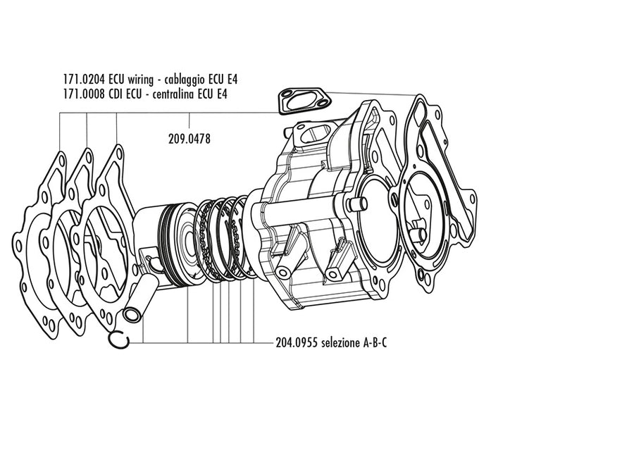 Vespa GTS Super 125 Tech [2023] - Hengerkészlet