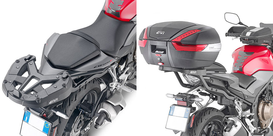 Honda CB 500 F [GIVI] - Felső toktartó MONOKEY® vagy MONOLOCK® tokokhoz, MONOKEY® M5 lemezre szerelhető