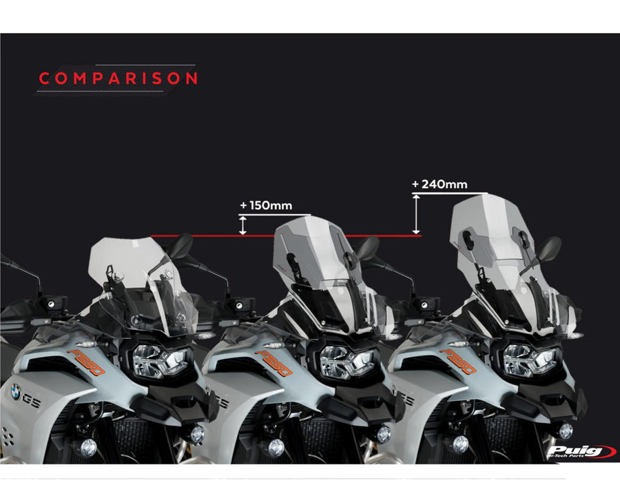 BMW F 750 GS [2024] – Állítható képernyő – Átlátszó