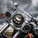 Harley-Davidson Flht 1340 Electra Glide Standard [1988, 1995] - 4-1/2" LED ködlámpa - 4. kép