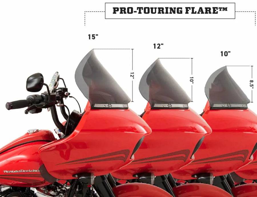 harley davidson touring [KLOCK WERKS] – Pro Touring Flare™ szélvédő