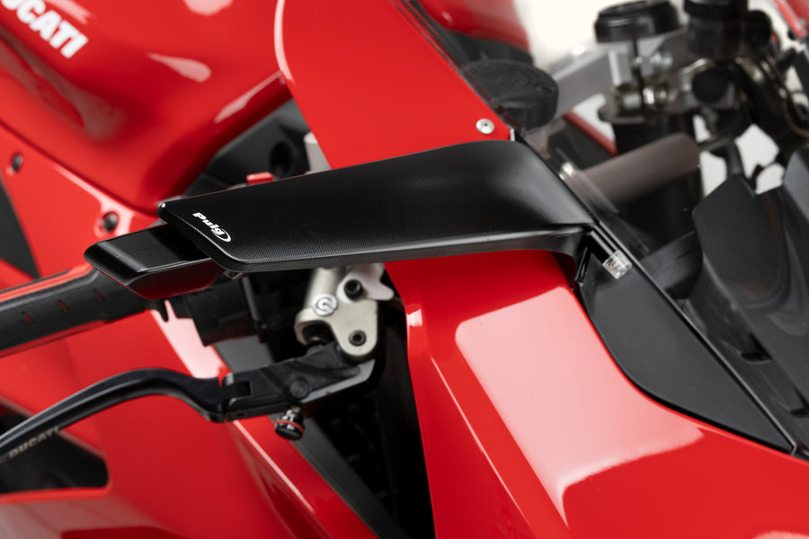 DUCATI PANIGALE V2 [2024] – Visszapillantó tükör Aileron – Fekete