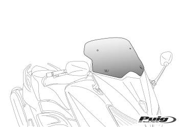KEEWAY CITYBLADE 125 [2023] – Szélvédő V-Tech Line Touring