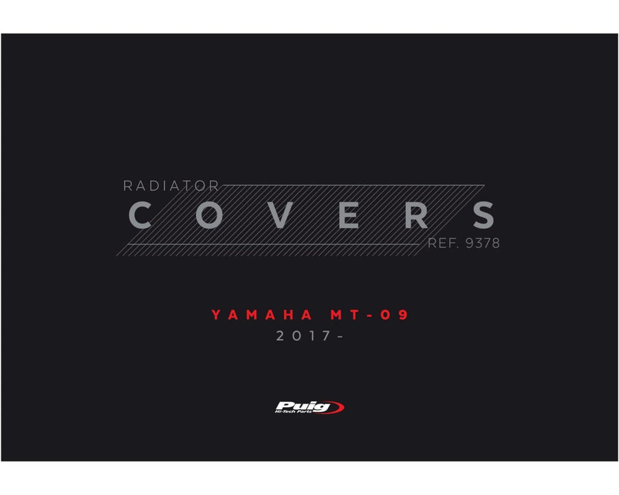 YAMAHA MT-09 SP [2020] – Radiátor sapka – matt fekete
