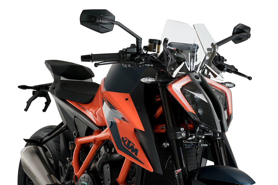 KTM 1290 SUPER DUKE R EVO [2023] - Új generációs sportszélvédő | Tiszta | PUIG 20425W