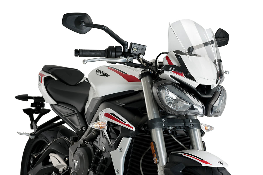 BMW F 900 R [2025] - Új generációs sport szélvédő | Tiszta | PUIG 20432W