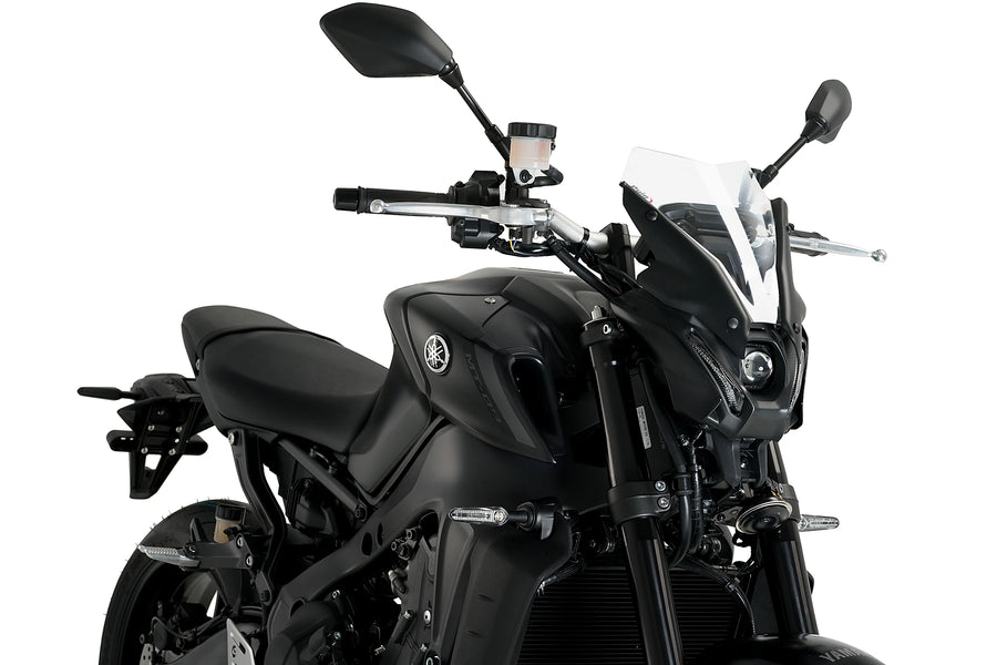 YAMAHA MT-09 SP [2023] - Új generációs sportszélvédő | Tiszta | PUIG 20644W