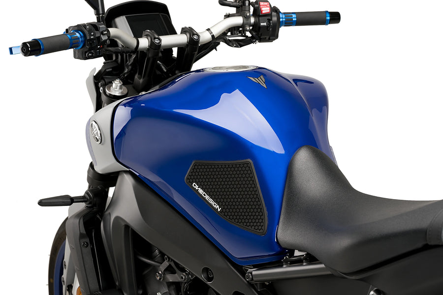 YAMAHA MT-09 SP [2023] - Oldalsó tartályvédők | Fekete | PUIG 20740N
