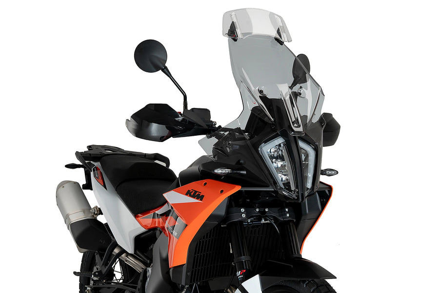 TRIUMPH BONNEVILLE T 120 BLACK [2025] - Spoiler képernyő 2.0 csíptetős | Színezett | PUIG 20764H