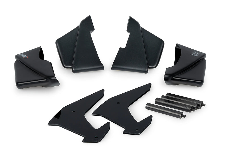 KAWASAKI ZH2 [2020] - PUIG Downforce Naked Seitenflügel | Schwarz | PUIG 20832N
