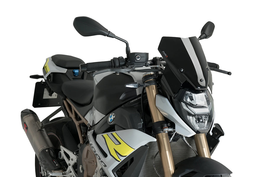 BMW M 1000 R [2024] - PUIG új generációs sport szélvédő | Fekete | PUIG 20886N