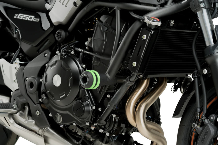 KAWASAKI Z 650 RS [2025] – Frame Crash Pads Vintage 2.0 – fekete