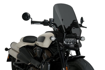 HARLEY DAVIDSON SPORTSTER S RH 1250 S [2024] - Új generációs Touring szélvédő | Erősen tónusú | PUIG 21322F