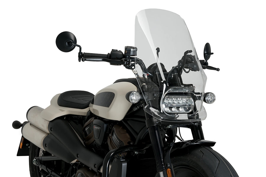 HARLEY DAVIDSON SPORTSTER S RH 1250 S [2024] - Új generációs Touring szélvédő | Tiszta | PUIG 21322W