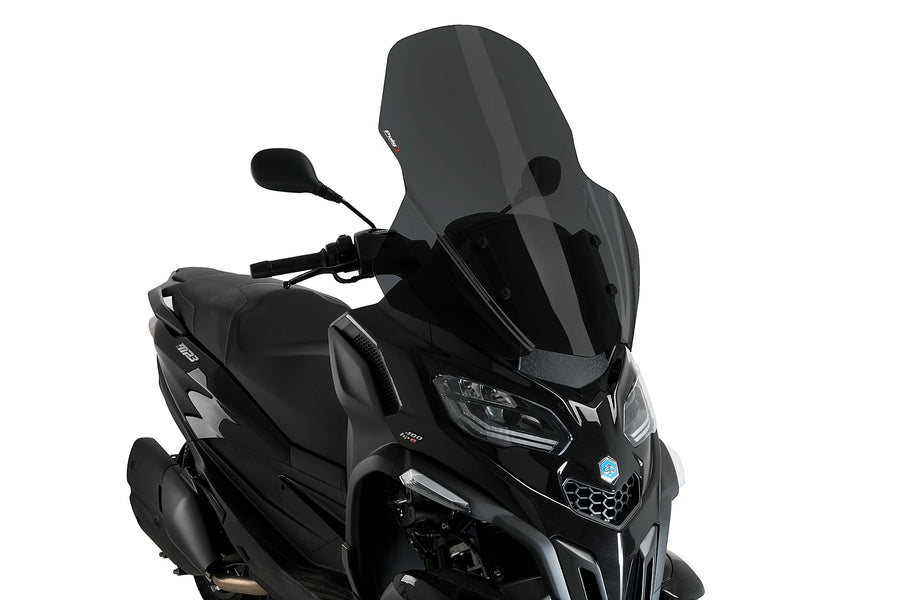 PIAGGIO MP3 530 EXCLUSIVE [2025] - V-Tech Line túra szélvédő | Erősen tónusú | PUIG 21374F