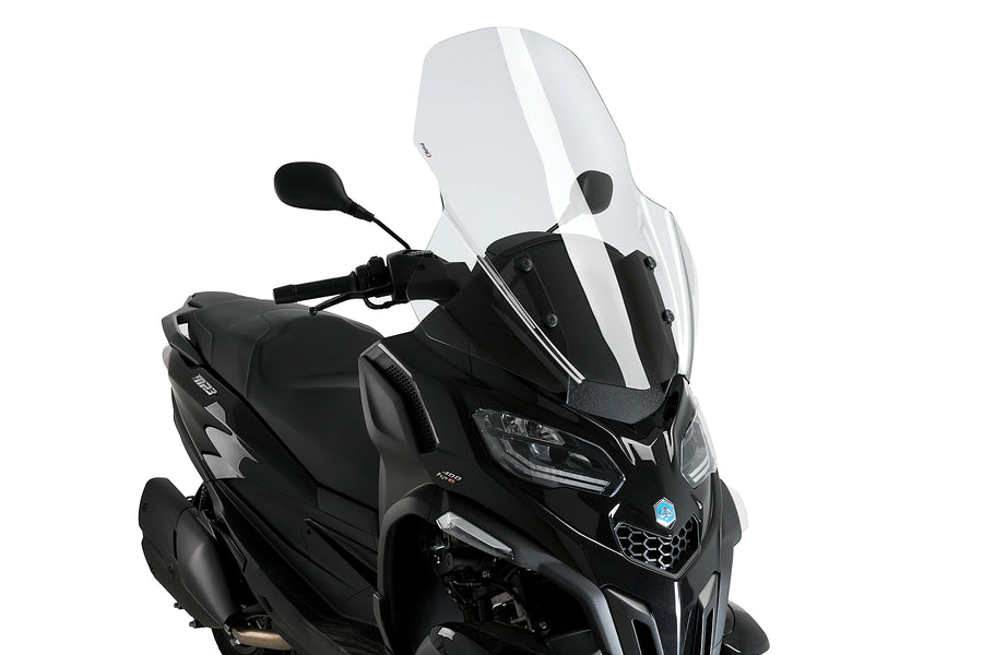 PIAGGIO MP3 530 EXCLUSIVE [2025] - V-Tech Line túra szélvédő | Tiszta | PUIG 21374W