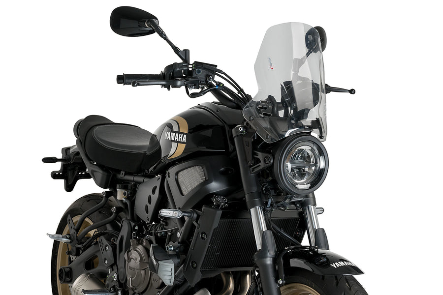 YAMAHA XSR 700 [2025] – Új generációs sportszélvédő | Tiszta | PUIG 21430W