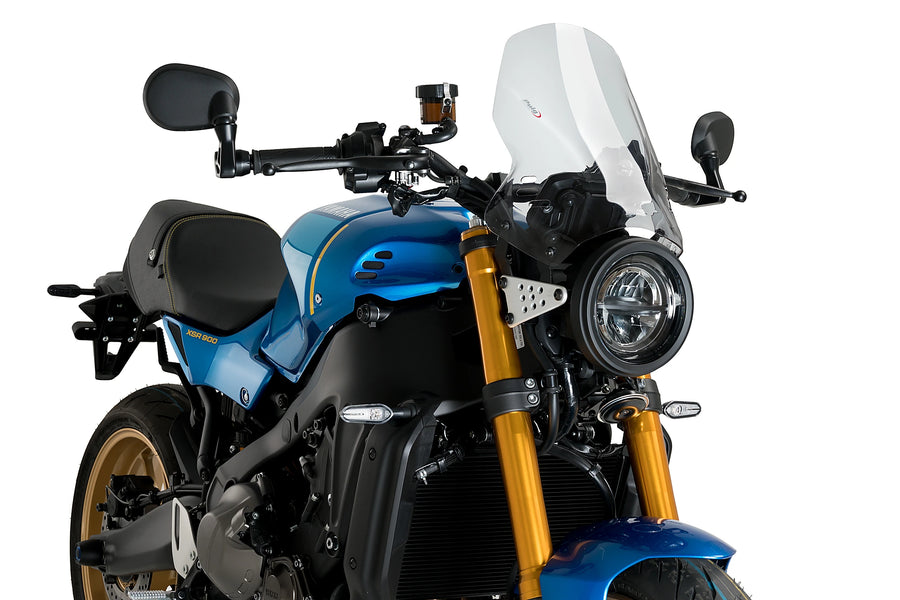 YAMAHA XSR 900 [2025] – Új generációs sportszélvédő | Tiszta | PUIG 21431W