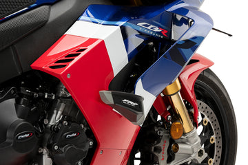 HONDA CBR1000RR-R FIREBLADE/SP - PUIG Pro 2.0 ütközőbetétek | Fekete | PUIG 21477N