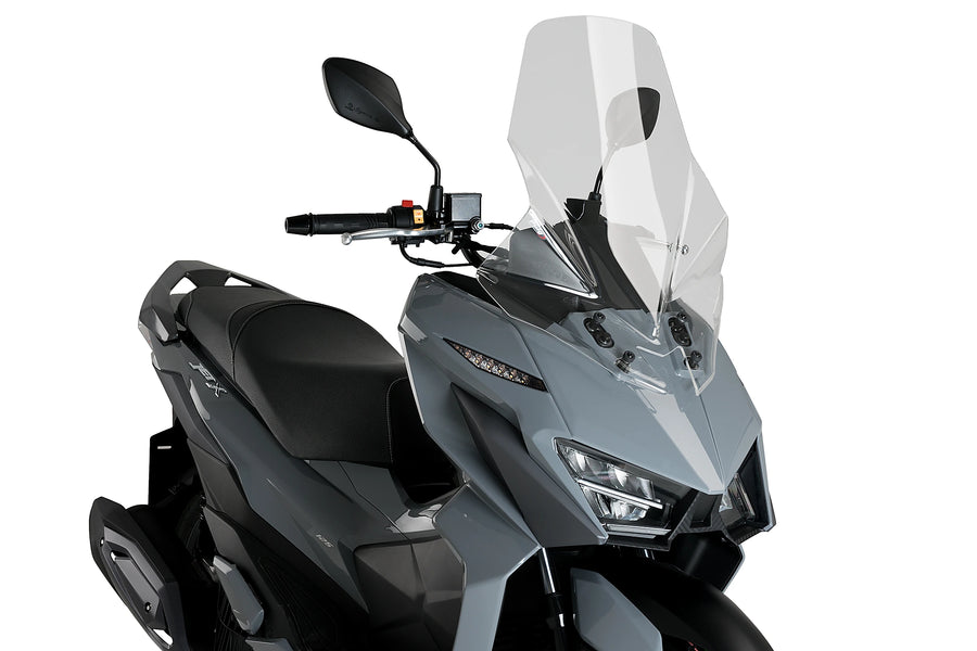 SYM JET X 125 [2025] - Szélvédő V-Tech Line Touring | Tiszta | PUIG 21534W
