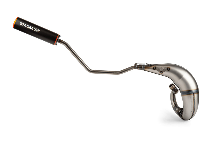 Beta RR SM 50 2T - Exhaust Streetrace High Mount CNC narancssárga fekete