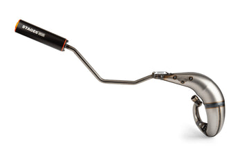 Beta RR Track 50 2T - Exhaust Streetrace High Mount CNC narancssárga fekete