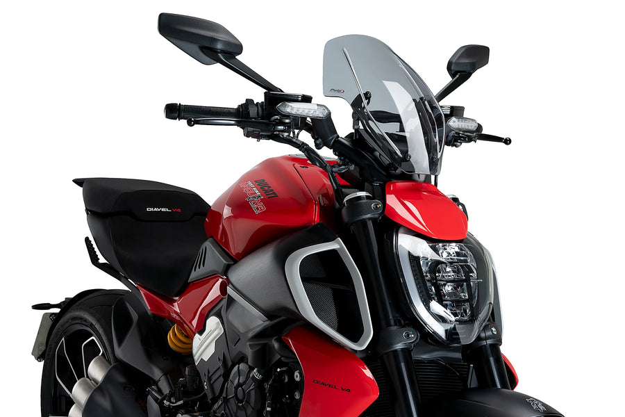 DUCATI DIAVEL V4 [2025] - Állítható új generációs lemez | Színezett | PUIG 21713H