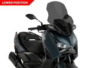 YAMAHA X-MAX 300 TECH MAX + [2024] - V-Tech Line Touring szélvédő | Erősen tónusú | PUIG 21745F