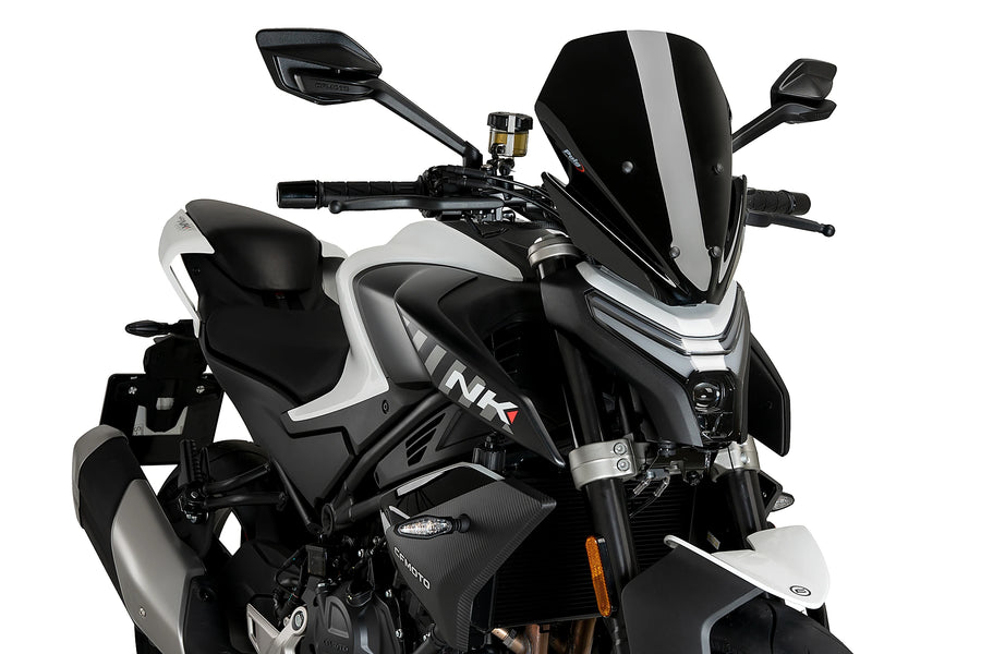CFMOTO 450 NK [2025] – Új generációs sport | Fekete | PUIG 21866N
